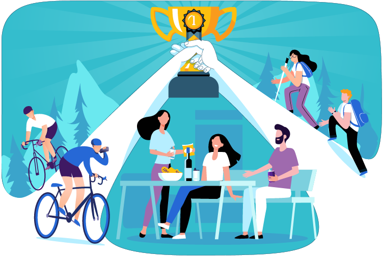 Meestory builds your workplace community outside of working hours